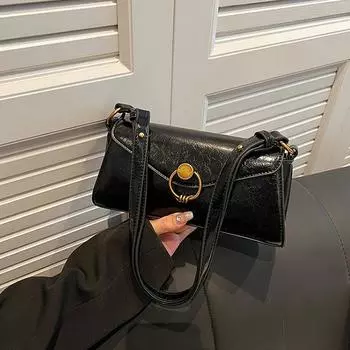 Новинка 2024 года, ранняя весна, новая повседневная легкая маленькая сумка для работы и работы, женская модная маленькая квадратная сумка, нишевая сумка на плечо белый