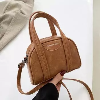 Новинка 2024 года, сумка для боулинга Senmeng Niche, женская сумка Boston, ручная сумка-подушка, сумка на одно плечо, сумка через плечо