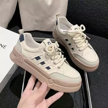 Новинка 2024 года, женская обувь с низким берцем, повседневная женская обувь, женская обувь на плоской подошве, туфли на плоской подошве, маленькие белые туфли 35 розовый