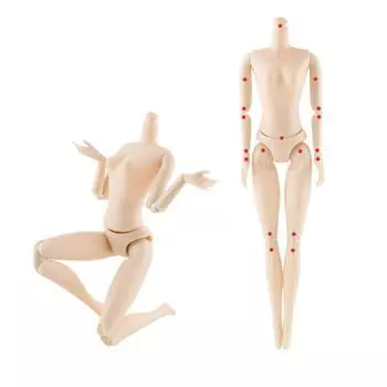 Новинка, 20 подвижных суставов, женское тело куклы, 26 см, 1/6, обнаженное тело, куклы, пластиковая кукла принцессы, подарки, модная игрушка для девочек