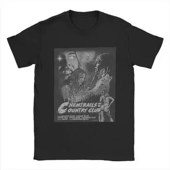 Новинка Chemtrails Over The Country Club Poster Футболка Lana Del Rey Мужские хлопковые футболки с коротким рукавом Повседневные летние топы Harajuku S