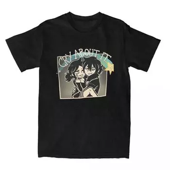 Новинка Футболки Coffin Of Andy And Leyley для мужчин и женщин с круглым вырезом из чистого хлопка, стильная уличная футболка с коротким рукавом S