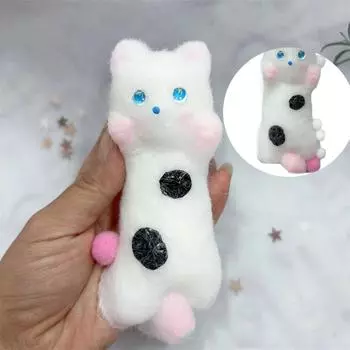 Новинка игрушка, игрушка свинья мягкая и эластичная декомпрессионная игрушка, расслабьтесь и растяните стресс свинья игрушка для снятия стресса для детей и взрослых One Size