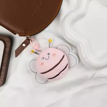 Новинка, креативная милая плюшевая брелок-подвеска в виде пчелы, забавный брелок в виде пчелы, изысканный рюкзак, украшения, аксессуары, подарки синий