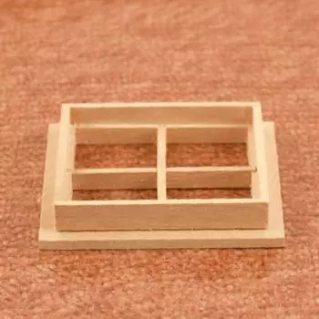 Новинка Миниатюры Сплошной Цвет Имитация Окна Мини 1/12 Масштаб Сцена Аксессуары Для Фото Реквизита