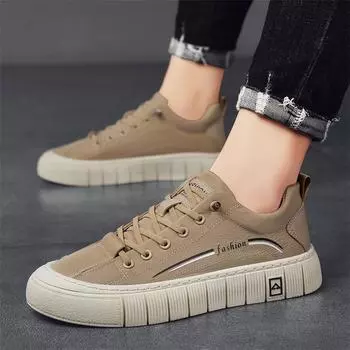 Новинка Мужская обувь Повседневная зимняя обувь Ботинки на платформе Кроссовки Рабочая обувь Кожаные мокасины Пешие прогулки Дизайнерская обувь класса люкс Теннис Спорт 39