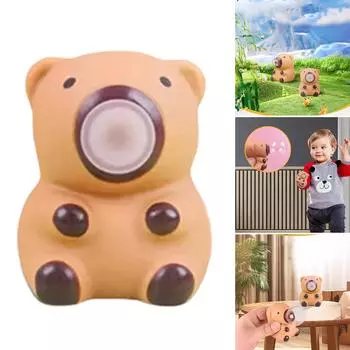 Новинка, надувающая пузыри, капибара, сжимающая игрушка, новинку, кляп, настольная игрушка, расслабляющая, сжимающая, стрессовая игрушка капибара