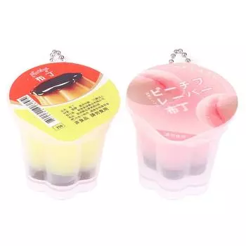 Новинка Подвеска в виде пудинга Еда Игрушка Снижение давления Брелок Аромат Антистресс Непоседа Снятие стресса Рюкзак Декор Детские игрушки