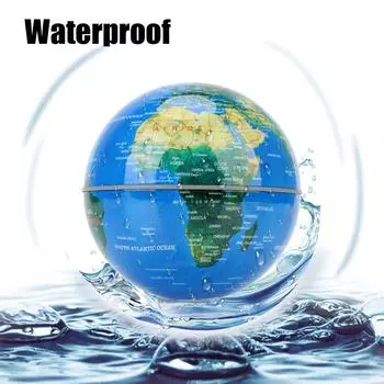Новинка Шаровой Светильник Светодиодная Карта Мира Плавающая Электронная Антигравитационная Лампа Магнитный Левитационный Глобус Украшение Дома Подарки На День Рождения