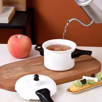 Новинка, скороварка, чашка для воды, керамическая персонализированная чашка, чашка для воды, кофейная чашка, Рождественский подарок белый