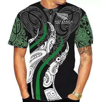 Новинка унисекс 3D печатная мода Anzac Австралия и Новая Зеландия маори Манаиа мак папоротник Lest We Forget футболка мужская женская S