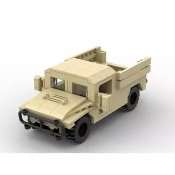 Новинка в строительных блоках US Military M1114 Hummer Model M1025 Off road Armed Vehicle M998 Детская сборная кирпичная игрушка для детей