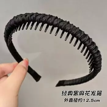 Новинка в тренде Женские аксессуары для волос повязки специальные для умывания лица повязка для волос женская с зубчиками противоскользящие повязки обручи для девочек