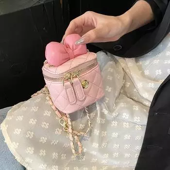 Новинка весны/лета 2024, маленький ароматный ветер, мини-детская губная помада для родителей и детей, аксессуары, маленькая сумка на плечо