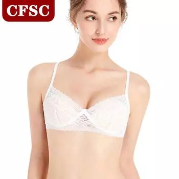 Новинка весны в Европе и США, сексуальный французский кружевной бюстгальтер без стального кольца, тонкое нижнее белье с защитой от ударов, женское нижнее белье S
