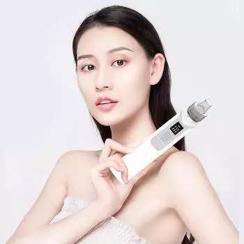 Новое электрическое очищающее средство для лица, поглощающее черные точки, подтягивающее средство для очищения пор, средство для удаления черных точек с микро ЖК-экраном