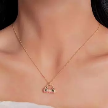 Новое эмалированное ожерелье с безопасным замком, роскошный свитер в национальном стиле, цепочка для женщин, модные ювелирные изделия, подарок