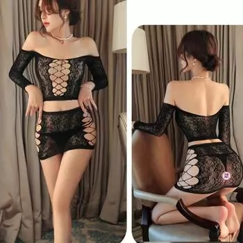 Новое эротическое белье Шелковые чулки кружевные подтяжки сетчатые носки Взрослая кукла горячее женское белье Грязное нижнее белье Секс-шоп ночной клуб One Size