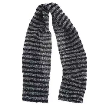 Новое банное полотенце, полоска для ванны, полоска для ванны, мужская дезактивационная глина, длинные черные и белые полосы чёрный