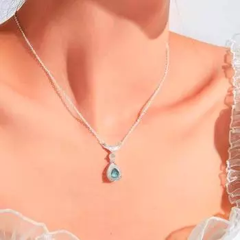 Новое бриллиантовое ожерелье с вспышкой, женское роскошное модное изысканное ювелирное изделие