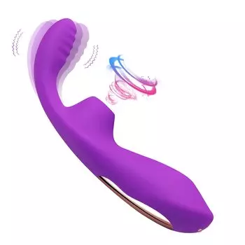 новое чувство Ahtucoi Sex Товары для взрослых Типы вибрации 7 типов мощной точки G Две точки одновременной любви Электрический Сделано из USB Для женщин