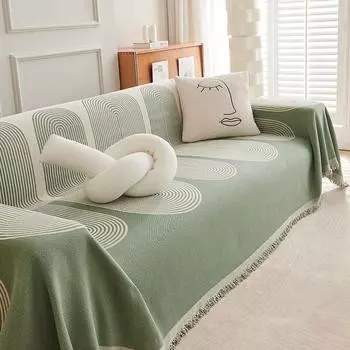 Новое диванное полотенце, универсальный универсальный чехол для дивана, простая подушка-одеяло для дивана с полным покрытием. 180*130cm