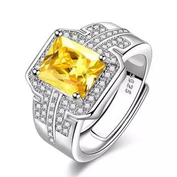 Новое инкрустированное цирконом кольцо принцессы с бриллиантами, аквамарином и изумрудом, модное кольцо с драгоценными камнями живого цвета