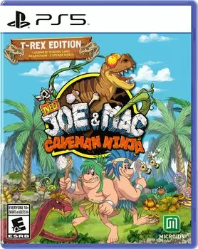 Новое издание Joe and Caveman Edition для North PS5 Mac: - T-Rex (Импортировать издание: Америка) -