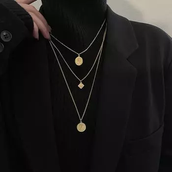 Новое китайское хип-хоп ожерелье Hottie: Длинный свитер-цепочка для женщин на осень/зиму