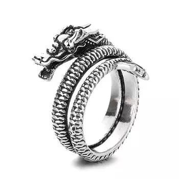 Новое кольцо Guocao National Wind Dip Dragon Ring для мужчин и женщин, личное, личное, для личного использования, доступно кольцо