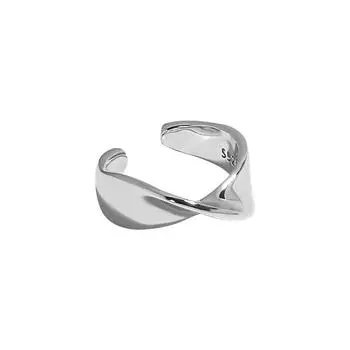 Новое кольцо Mobius S925 стерлингового серебра клипса для ушей женский нишевый дизайн индивидуальность высококачественные украшения для ушей