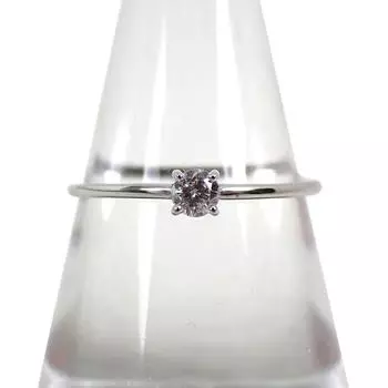 [Новое] Кольцо с четырьмя точками из бриллианта Pt900 No. 12 [ф3-1]