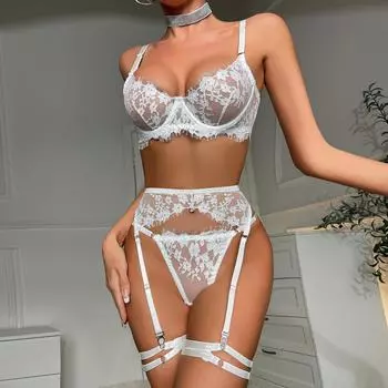 Новое кружевное прозрачное нижнее белье сексуальный секс-костюм S