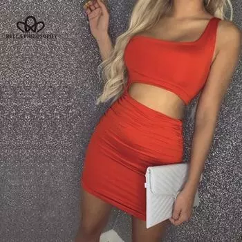 Новое летнее европейско-американское женское топ без рукавов, сексуальное однотонное короткое платье для девочек XS белый