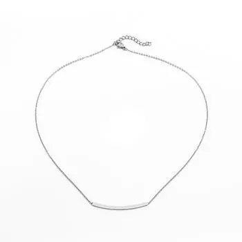 Новое летнее ожерелье Smile для женщин с нишевым дизайном для изысканного, простого, холодного и универсального стиля