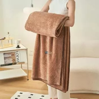 Новое летнее тяжелое одеяло Yunduo из бархатного дуплексного фетра плотностью 440 г с зубчатым утолщением 100x150cm