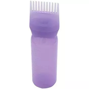 Новое масло для окрашивания волос, шампунь, крем-масло, бутылка для окраски, кисть, аппликатор, дозатор, 120 мл, фиолетовый 10x8x5cm