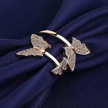 Новое модное индивидуальное кольцо из серебра 925 пробы для женщин, небольшой дизайн, микронабор ювелирных изделий, кольца из розового золота, подарок на годовщину фестиваля