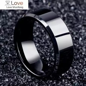 Новое модное кольцо из нержавеющей стали для мужчин и женщин, кольца унисекс, ювелирные аксессуары 9