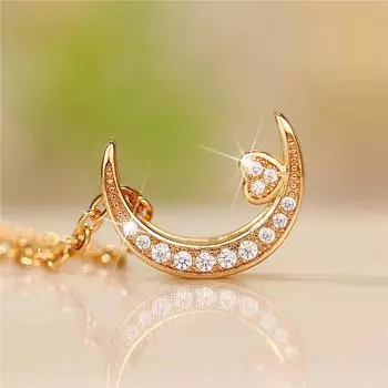 Новое модное ожерелье с подвеской для женщин, роскошные инкрустированные фианитом, изысканные женские аксессуары, вечерние, повседневные 45cm