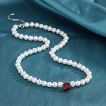 Новое модное ретро австралийское жемчужное ожерелье из искусственного цвета смешайте и подберите модное женское ожерелье с высоким чувством