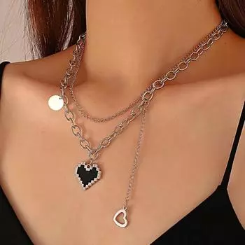 Новое модное женское ожерелье для девочек цифровое ожерелье подарок на годовщину свадьбы One Size