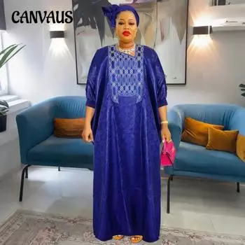 Новое модное женское платье больших размеров one size синий