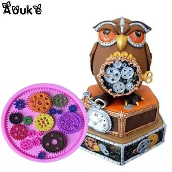 Новое оборудование для украшения мультфильмов, валик, жидкая силиконовая форма для торта, инструмент для выпечки «сделай сам», жидкость для помадки