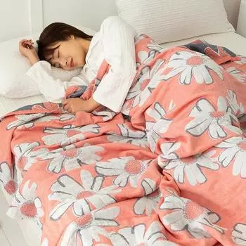 Новое одеяло в стиле бохо, хлопково-марлевое прохладное одеяло, повседневное одеяло для кровати, уютное покрывало, мягкая простыня, домашний декор, чехол для дивана 150X200CM