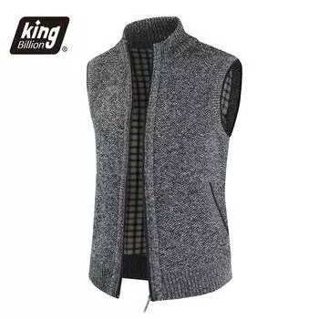 Новое осенне-зимнее мужское пальто, модная теплая верхняя одежда, жилет, повседневная куртка без рукавов, популярный жилет M синий