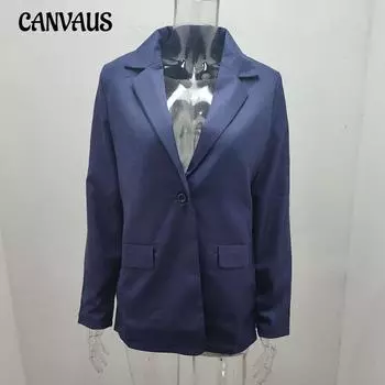 Новое осеннее темпераментное пальто, женское однобортное однобортное пальто с длинными рукавами и воротником XS темно-зеленого