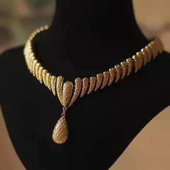 Новое ожерелье Модный кулон Преувеличенное ожерелье