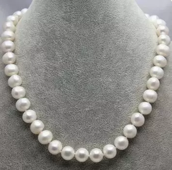 Новое ОЖЕРЕЛЬЕ С НАТУРАЛЬНЫМ РОЗОВЫМ ЖЕМЧУГОМ ЮЖНОГО МОРЯ 9–10 мм