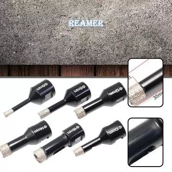 Новое паяное алмазное сверло, угловая шлифовальная машина, алмазная пила для керамической плитки, мрамора 8mm